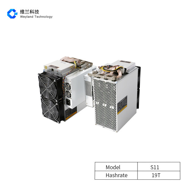 S11 19Th/S  Antminer BTC Miner SHA 256 Algorithm Metal material